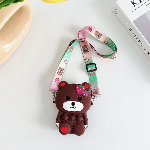 Relaxation Bear Shoulder Bag